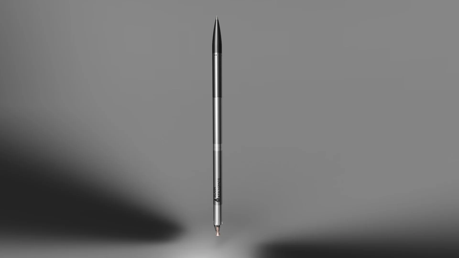 Full-length design render of the Starlight rocket